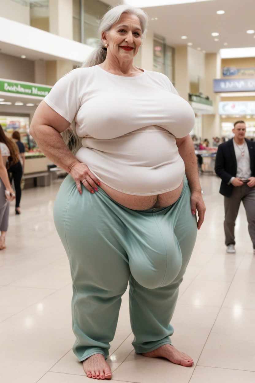Gigantic, Covered By Hair, Worlds Hairiest Body In The World Shemale AI Porn