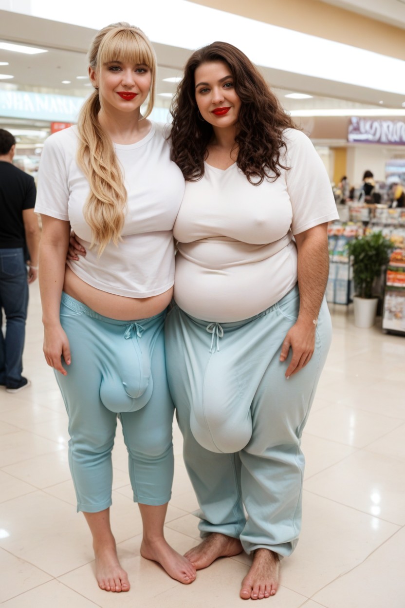 Baggy Designed Pajama Pants, Gigantic Saggy Breast, 50+ Shemale AI Porn