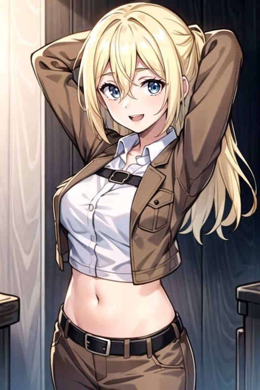 Thick Lines, Historia (attack On Titan) , Navel Exposed Shemale AI Porn