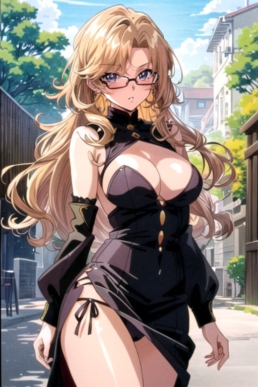 Vampire, Curly, Glasses AI Porn