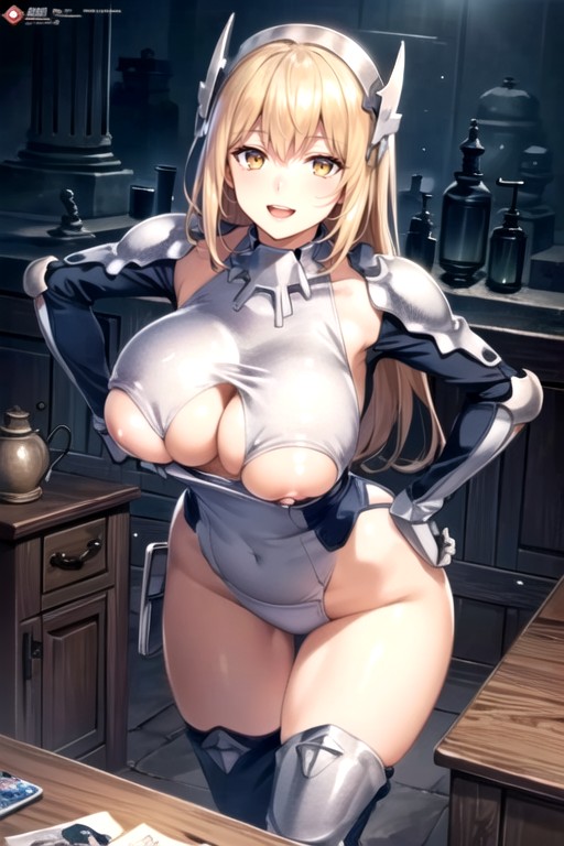 Aiz Wallenstein (is It Wrong To Try To Pick Up Girls In A Dungeon?), Hands On Hips, Bending Over AI Porn