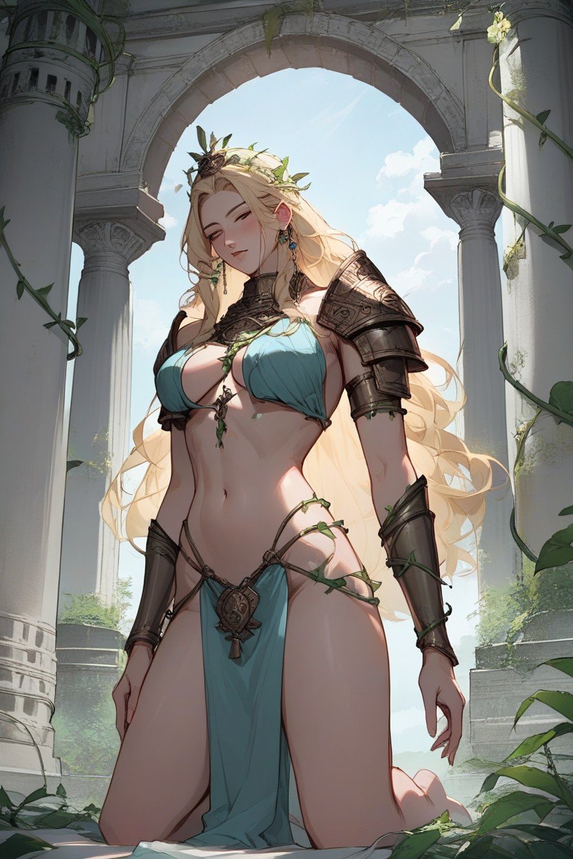 Revealing Clothes, Aphrodite, ExhuastedPorno AI