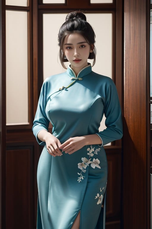 Culo Masivo, Hanfu Chino, GordaPorno AI