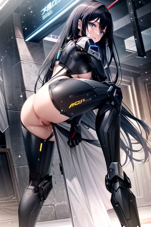 Nsfw, Robot Armor, Bending Over Hentai AI Porn