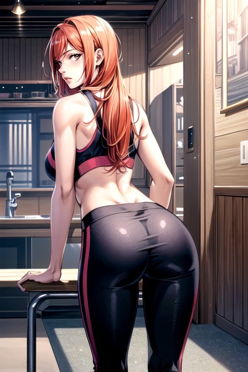 Comic, Ginger, Yoga Pants AI Porn