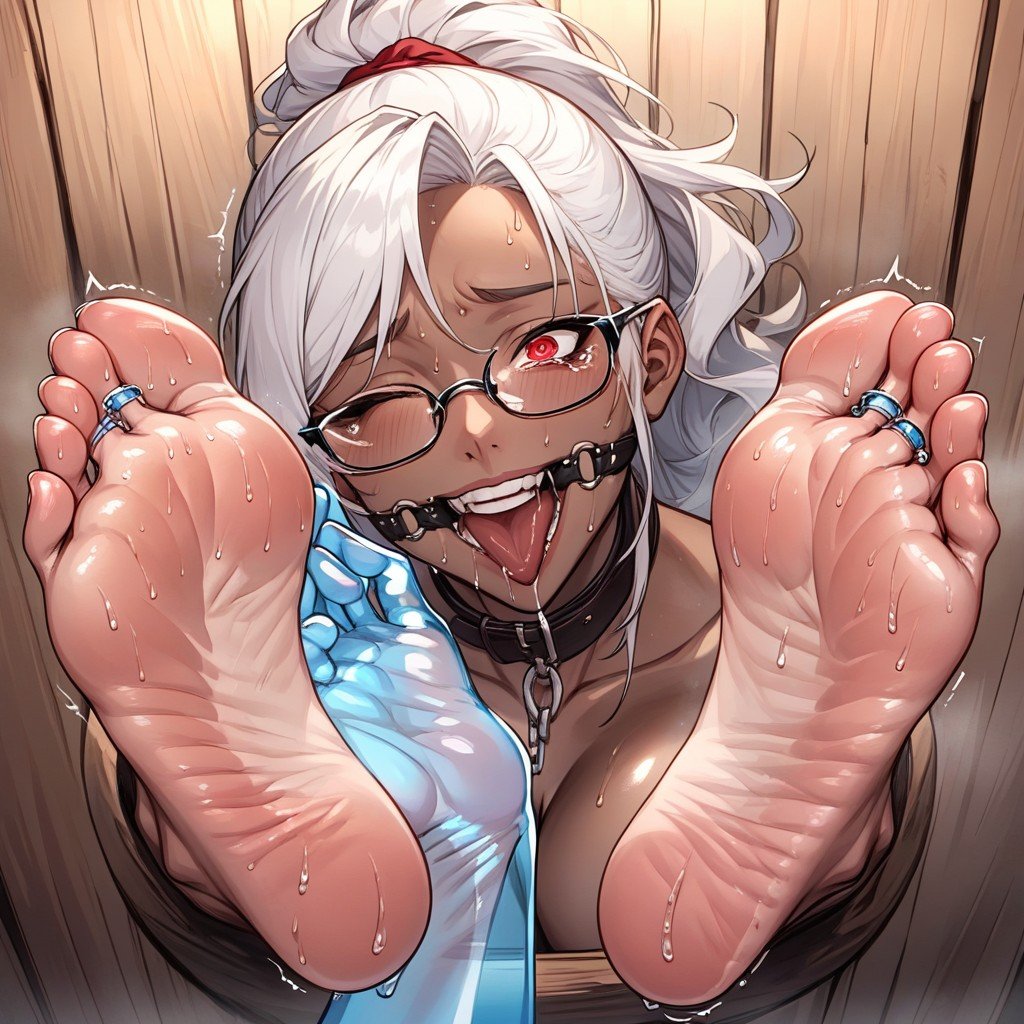 Big Feet, Open Mouth, Looking At ViewerHentai KI Porno