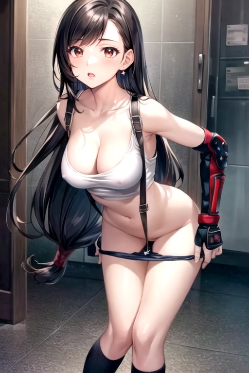 Tifa Lockhart (final Fantasy), Naked, Large Breast Asian AI Porn