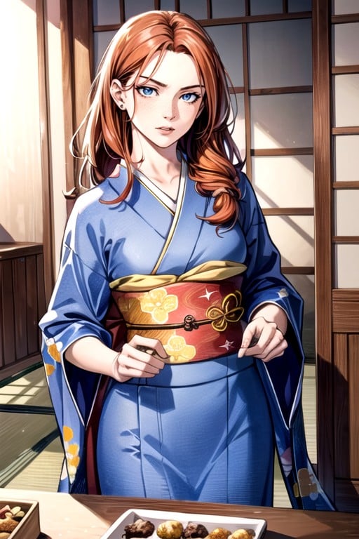 Bande Dessinée, Kimono, GingembrePorno IA