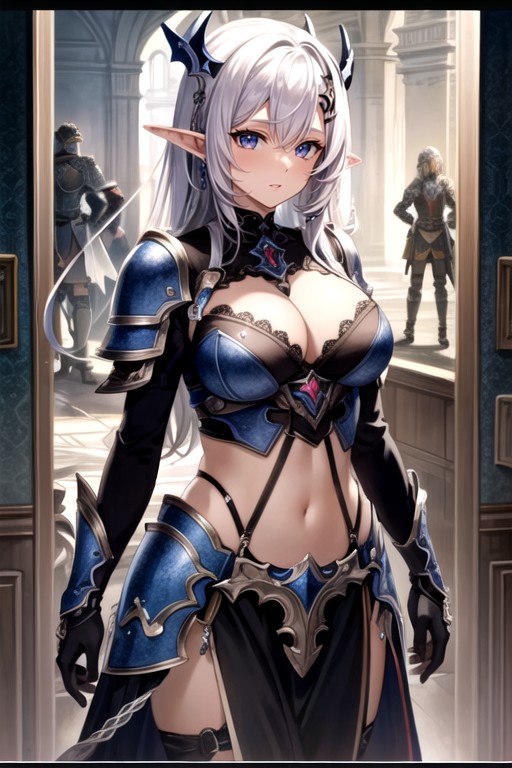 Chainmail, Dark Elf WarriorヘンタイAIポルノ