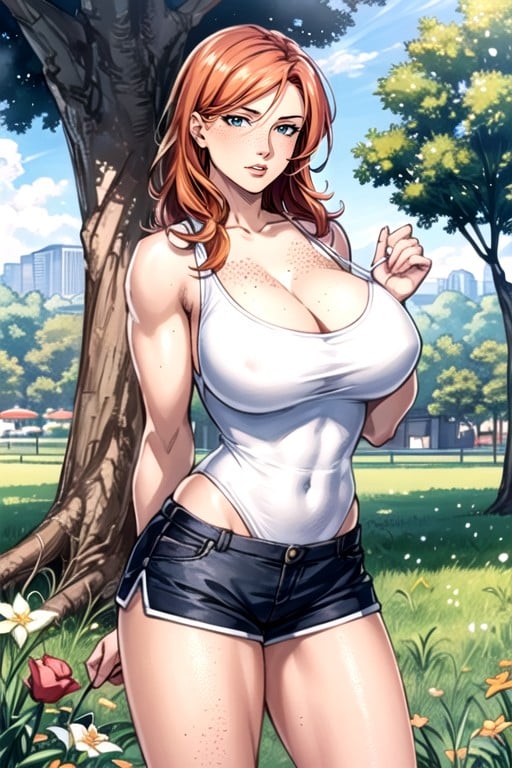 Comic, Ginger, Cotton Shorts AI Porn