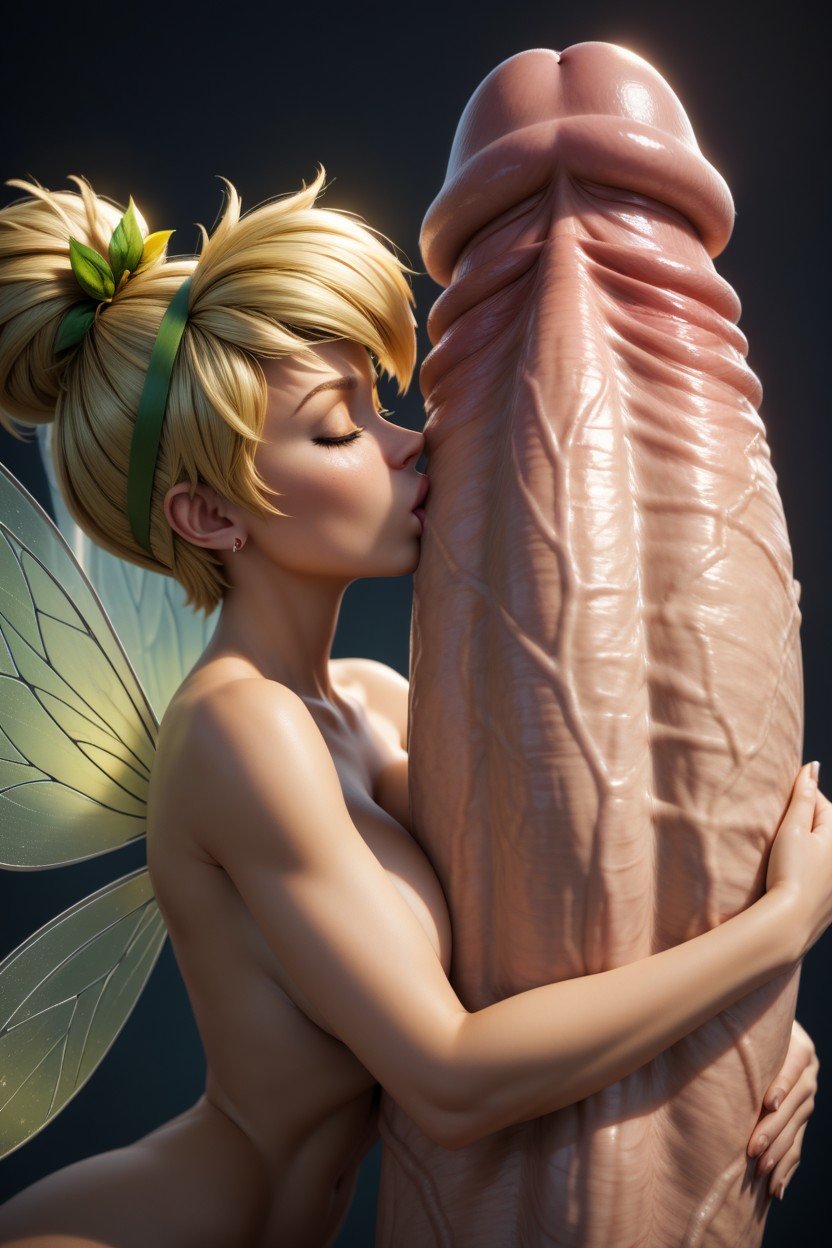 Supernatural, Blonde, Massive Cock Bigger Than Tinker Bell AI Porn