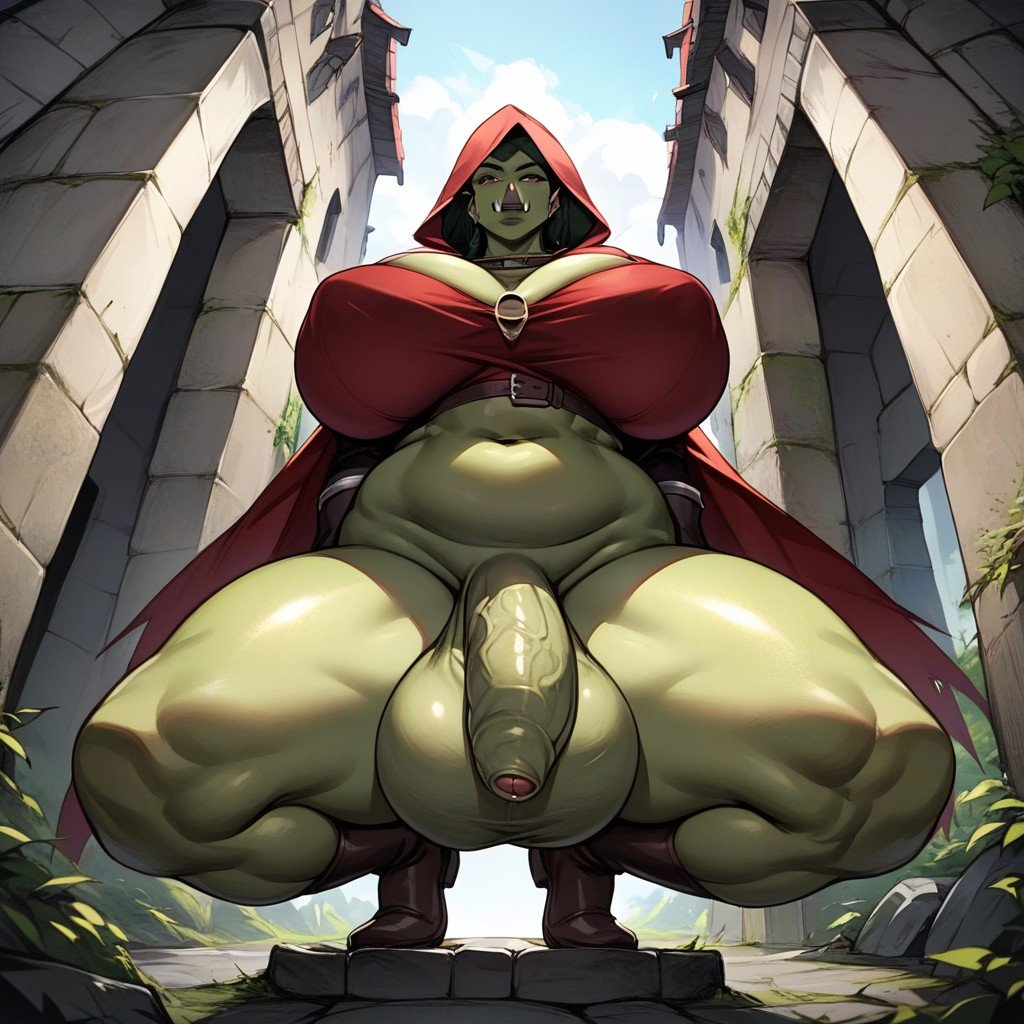 Futanari, Gruesa, OrcPorno AI Hentai