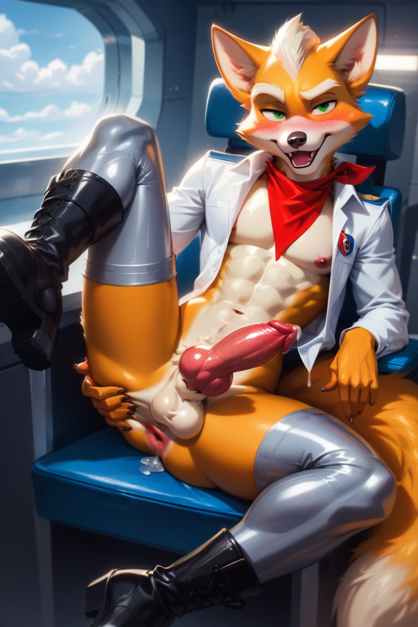 Face, Super Realistic Anus, Blushing Furry AI Porn