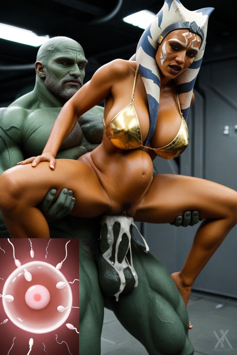 Wear Golden Bikini Carrying Cowgirl Sex, Super Mutant Carrying Ahsokas Legs, 엑스레이AI 포르노