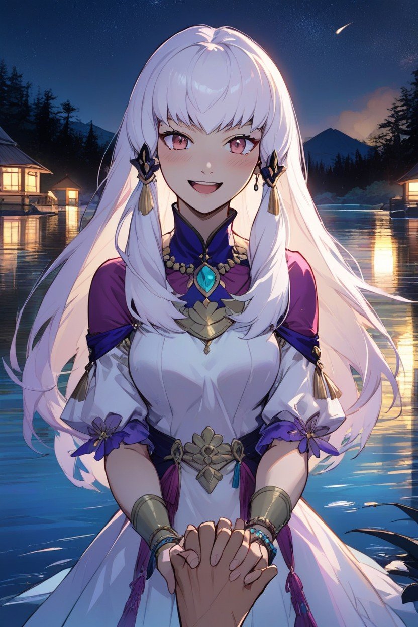 Lysithea From Fire Emblem, Night, FelizPorno AI