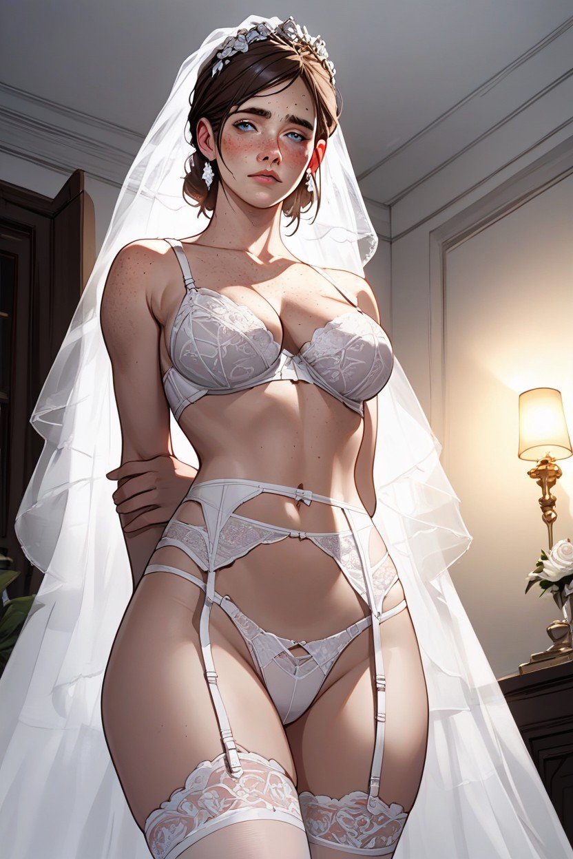 Bride, 티팬티, Bedroom헨타이 AI 포르노