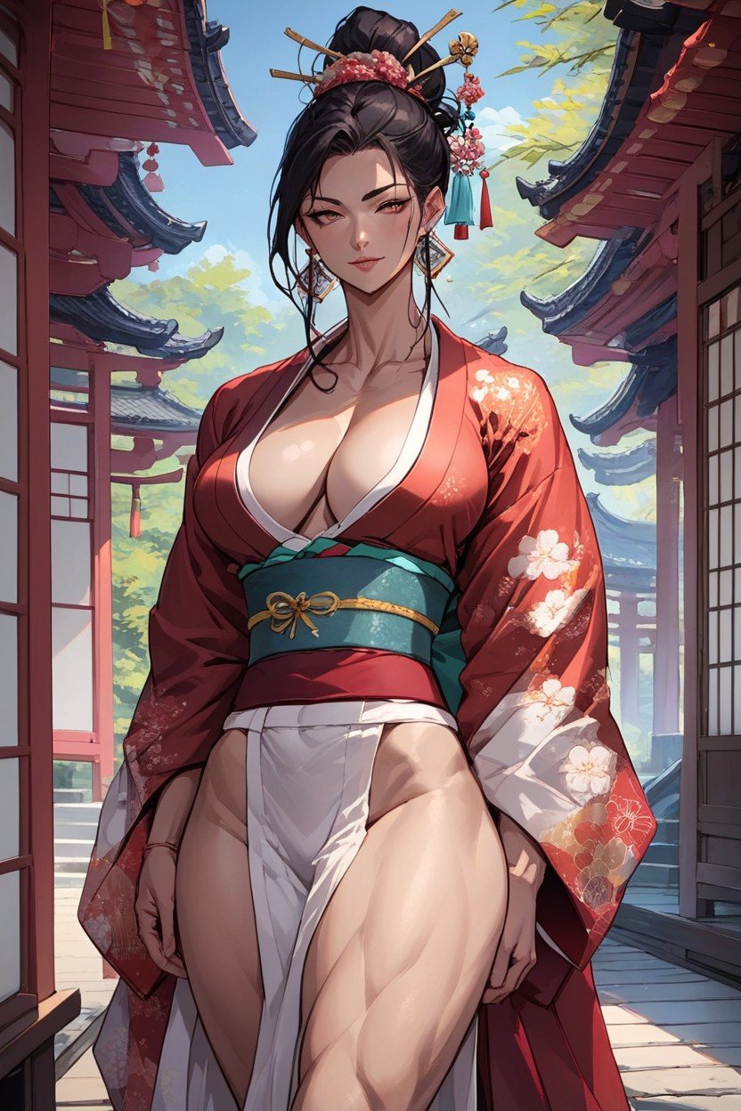 Kimono, Gros Seins, Gros CulPorno IA