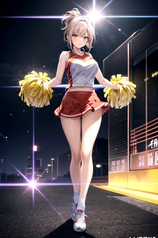 Ultra Detailed, Cheerleader, Tokyo AI Porn