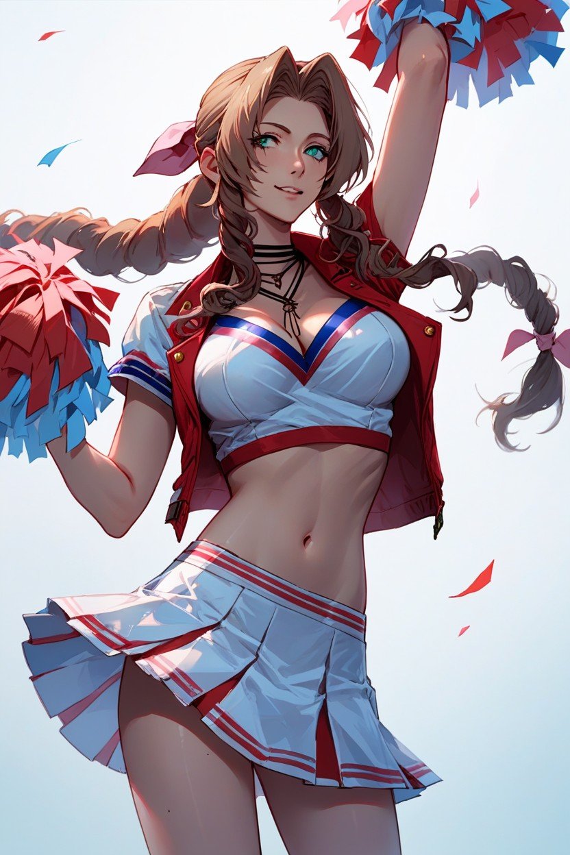 Aerith From Final Fantasy, CheerleaderPorno IA Hentai