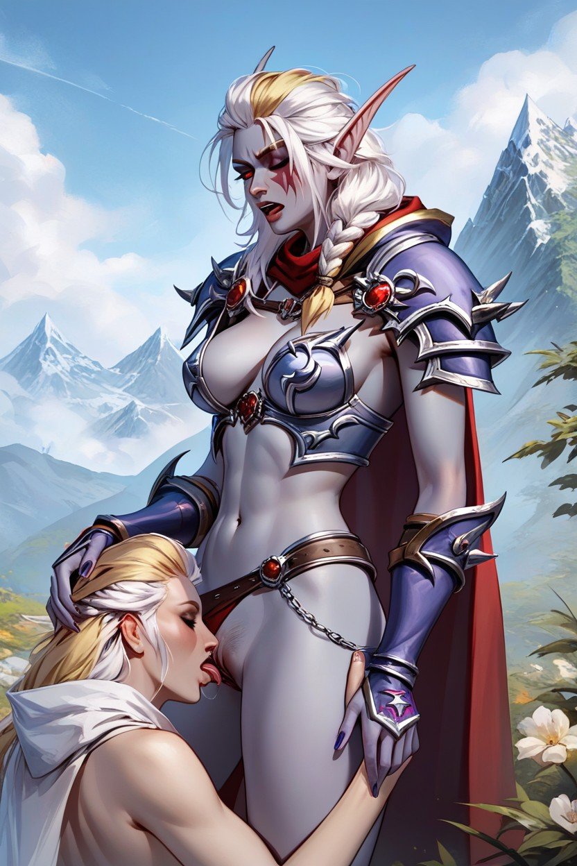 Jaina Proudmoore, Medium Breast, Blonde Hair Furry AI Porn