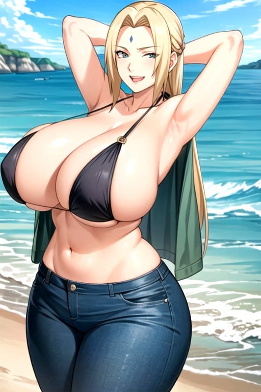 Wink, Bikini, Beach AI Porn