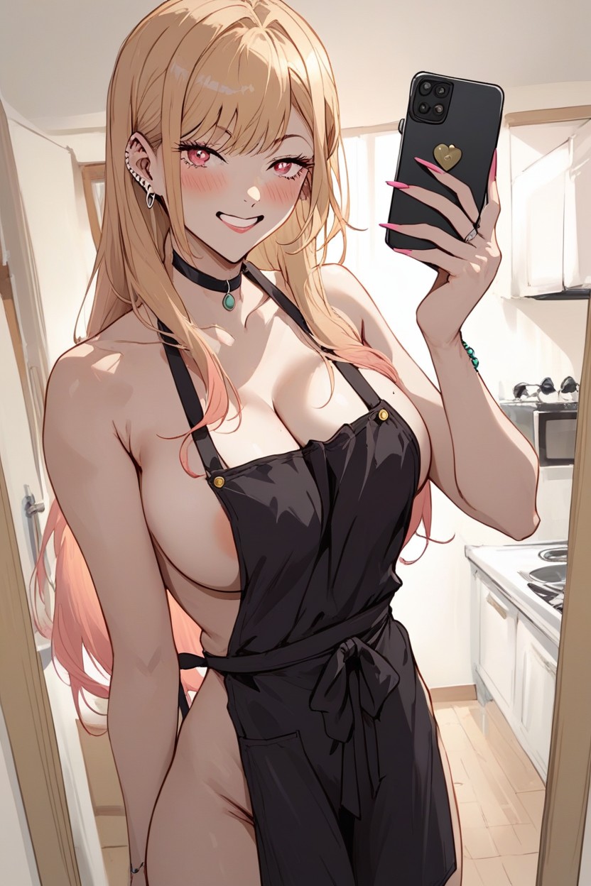 Apron, Kitchen, Naked Hentai AI Porn