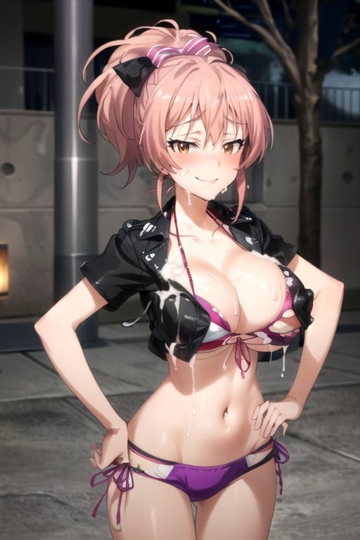 Breast Expansion, Mischievous (smiling While Blushing), Mika (idolmaster) Shemale AI Porn