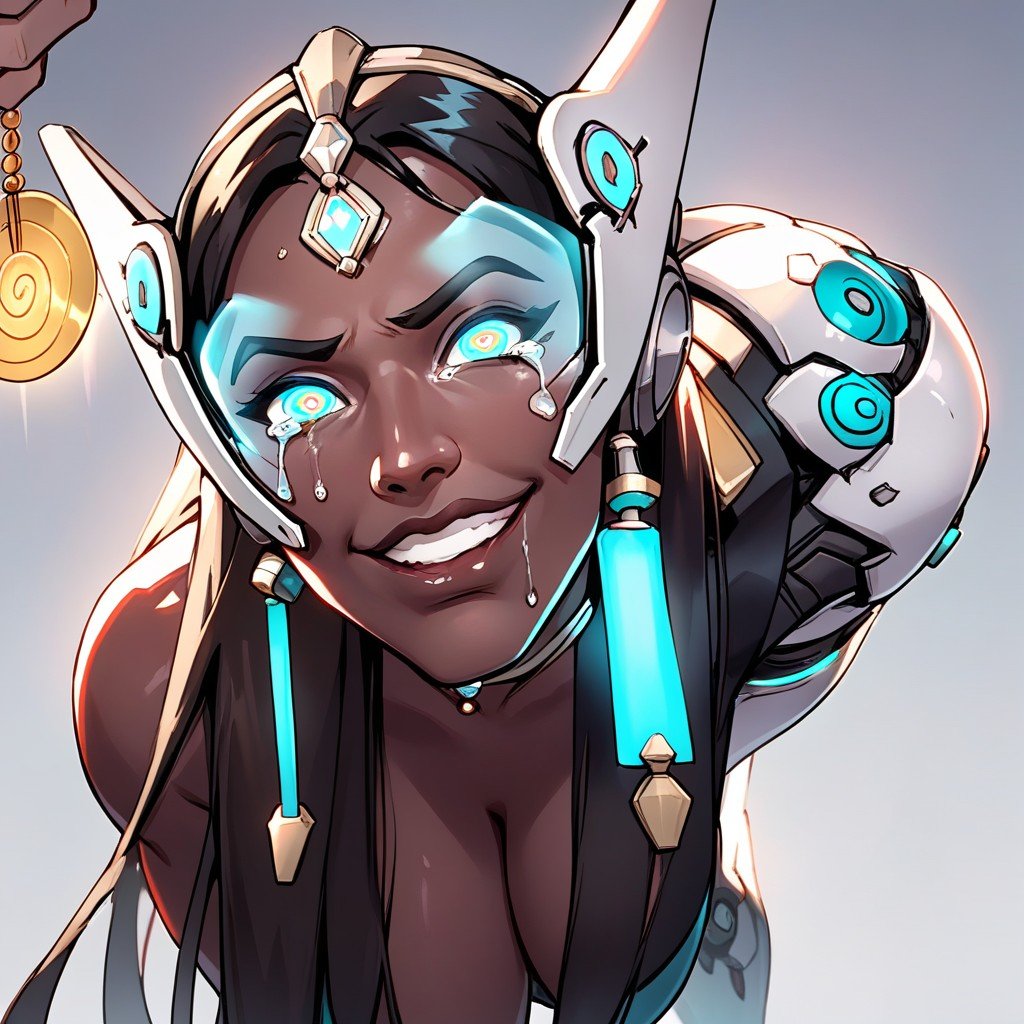 泣いている, Symmetra From Overwatch, 身をかがめるAIポルノ