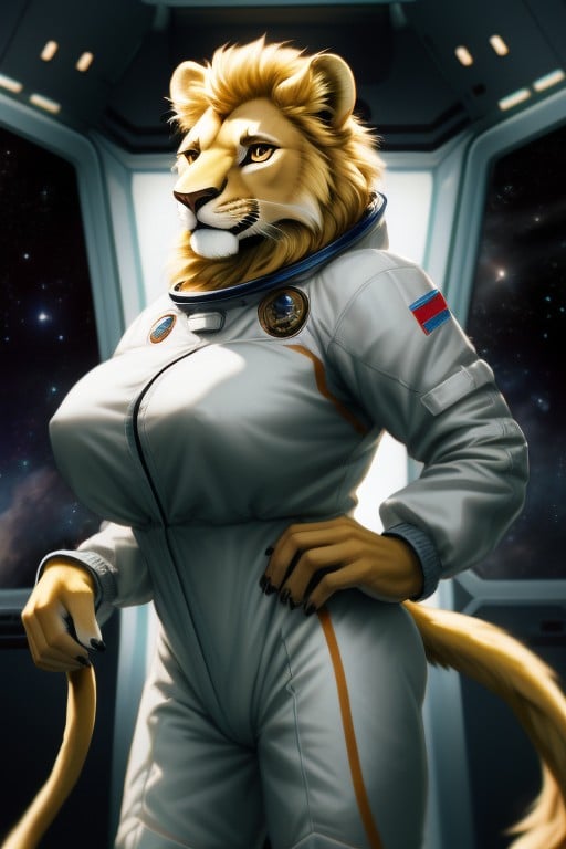 Massive Breast, Sci-fi, Lion Furry AI Porn