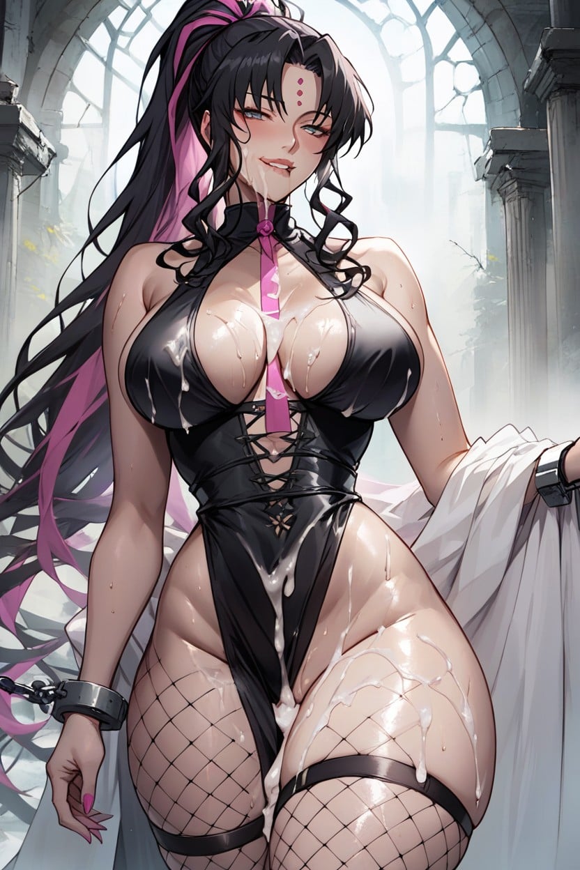 Oiled Skin, Belly Rolls, Hd Image Hentai AI Porn