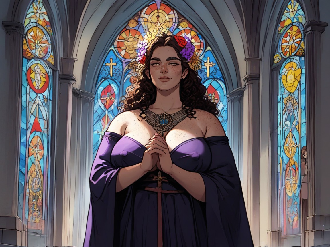 Dungeons And Dragons, Flower In Hair, Bust Shot Hentai AI Porn