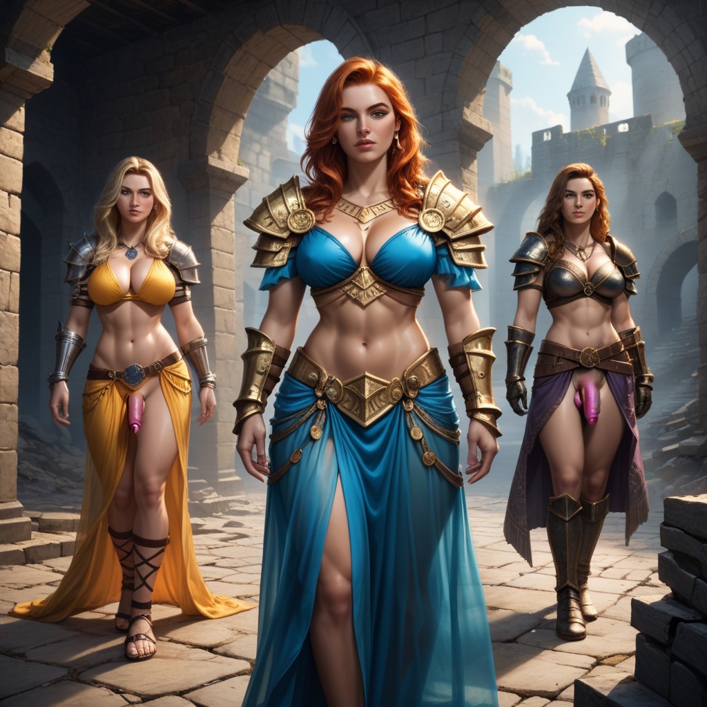 Torchlight, Amazon, Dungeon Shemale AI Porn