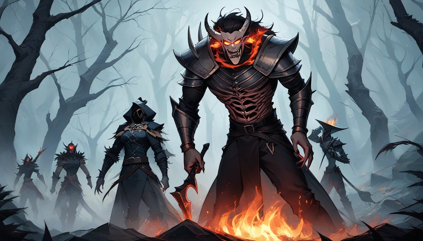 Slashes Through Ogres With Her Mighty Axe, In The Heart Of A Dark Forest, The Paladin Hentai AI Porn