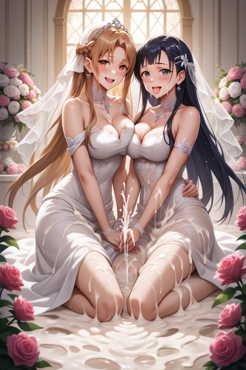 Cum Everywhere, Heart In Eye, Cum Shower Hentai AI Porn