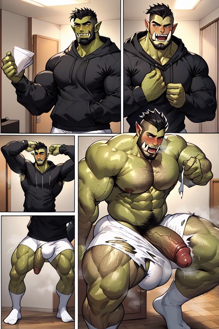 Large Thick Massive Feet, Comic Collage, Body Hair Growth AI同性戀黃片