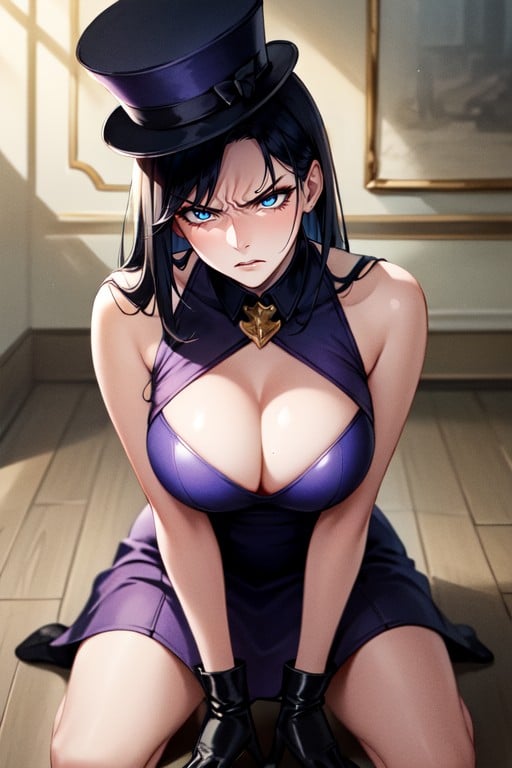 Terno De Látex, Caitlyn (league Of Legends), Nervoso Pornografia de IA