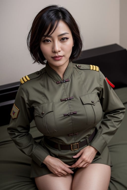 Skinny, Military, Large Ass Furry AI Porn