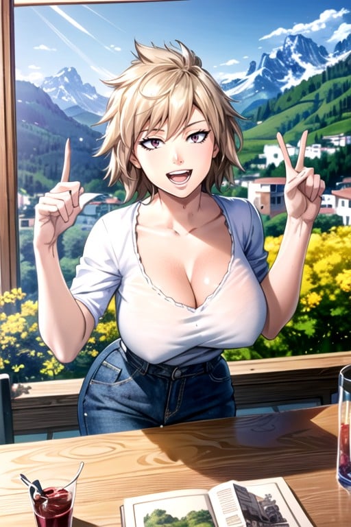 Sur De Europa, Tierna, Bakugou Mitsuki (my Hero Academia)Porno AI Hentai