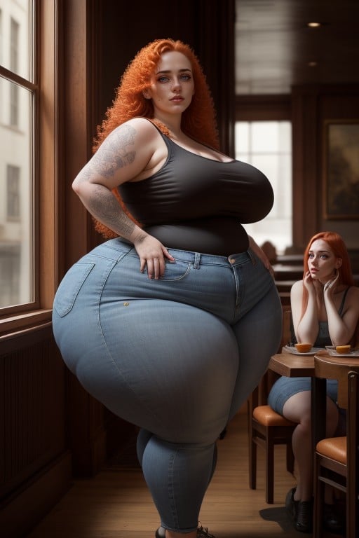 Extremely Large Ass, Ussbbw, Fattest AI Porn