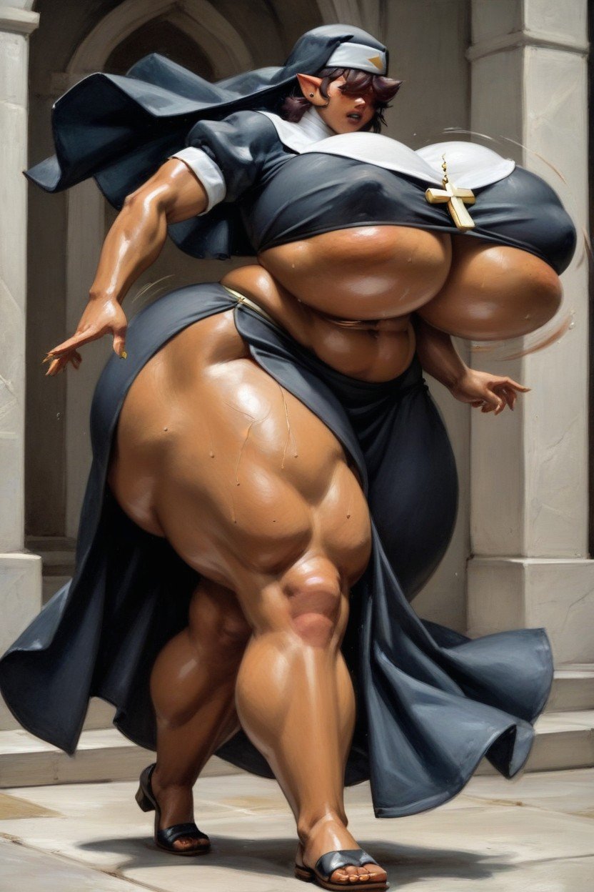 Thick Thighs, Underboob, Luz Noceda From The Owl House AI Gay Porn