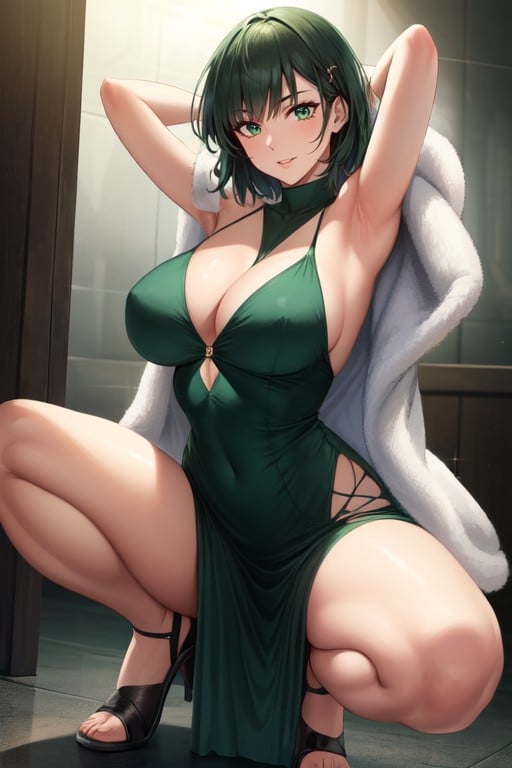 Fubuki (one Punch Man), 30+, SonriendoPorno AI