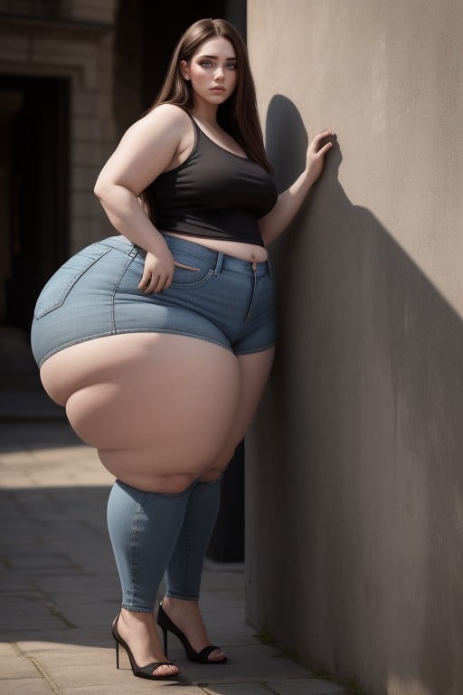 Jeans, Fatter, Ussbbw AI Porn