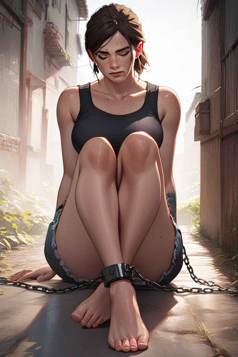 Sexslave, Feet, The Last Of Us Pornografia peluda com IA