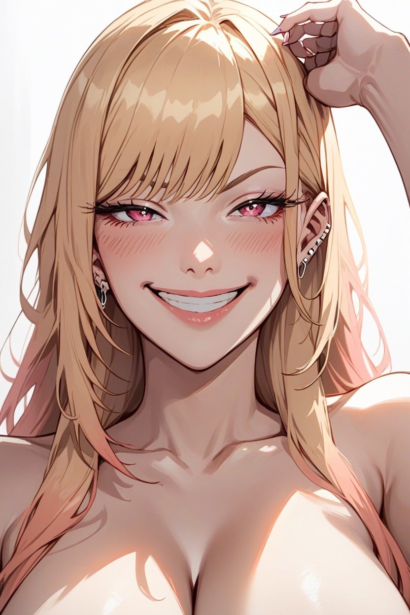 Blonde Hair, Marin Kitagawa From Sono Bisque Wa Koi Wo Suru, NakedPorno AI Hentai