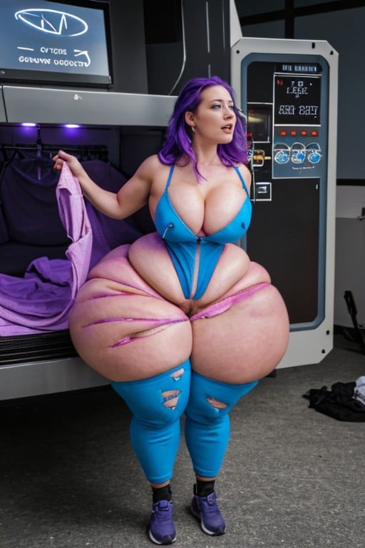 宇宙船, サイバーパンクハッカー, Ssbbw AIポルノ