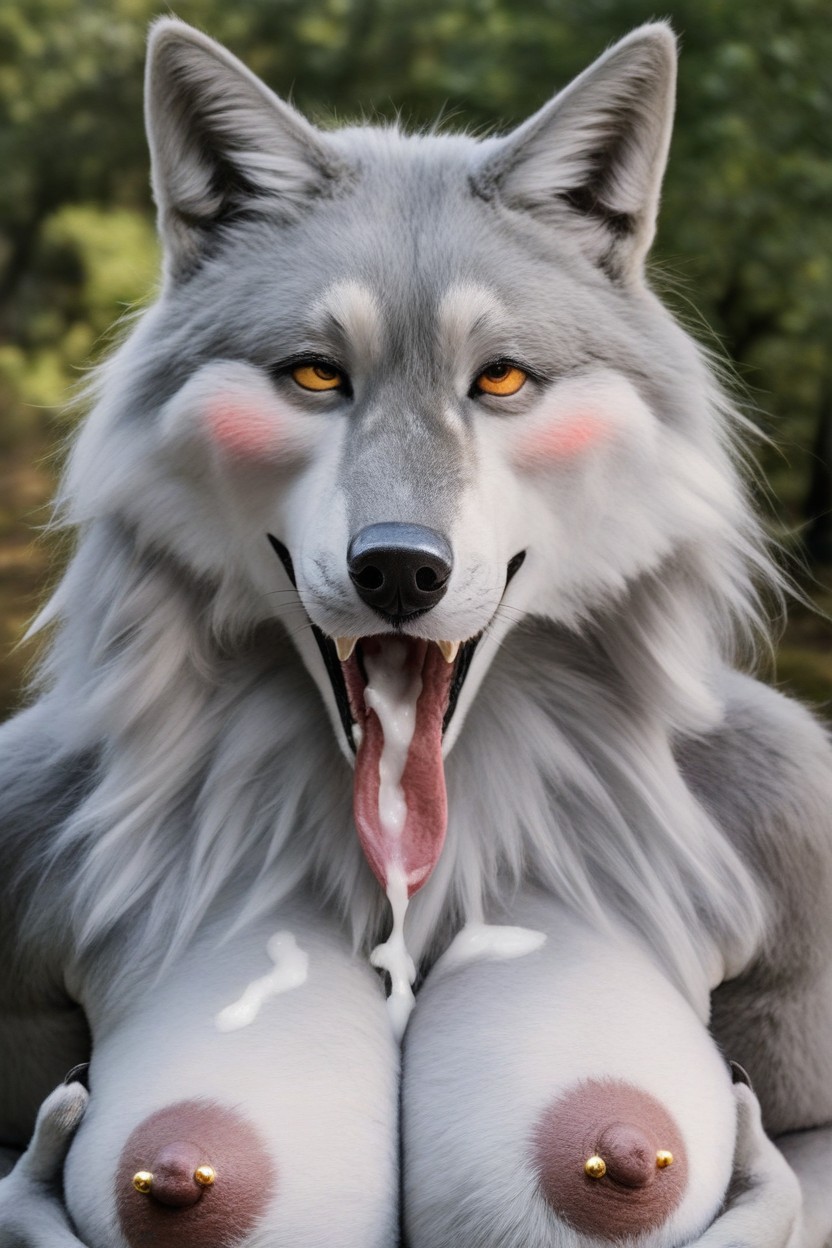 Photorealistic, Nude, Drawn Penis Furry AI Porn