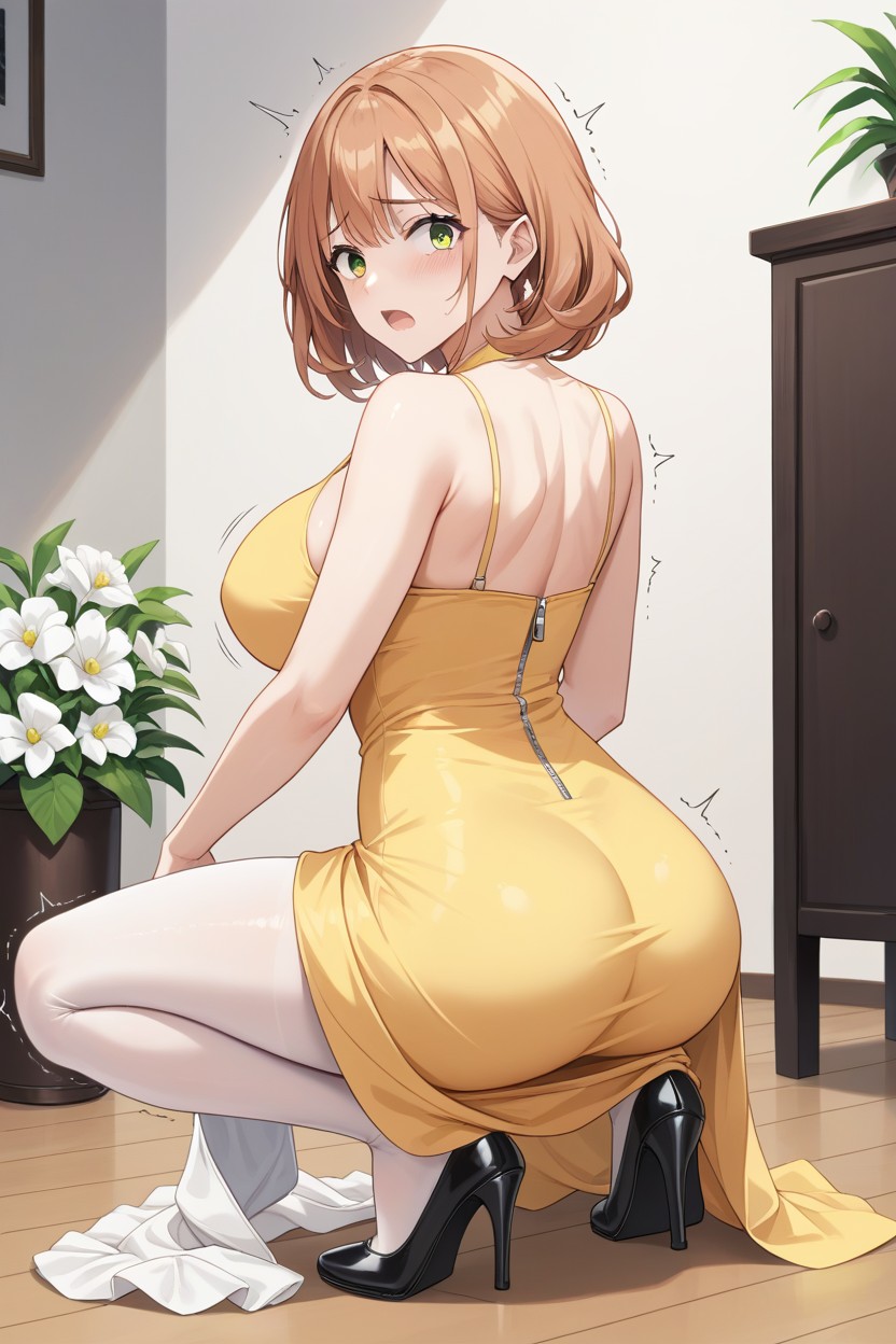 Mouth, Pale Skin, Pretty Feet And Legs Hentai AI Porn