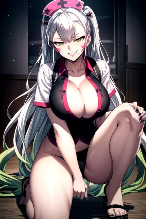 Medium Breast, Add Detail, Cleavage Hentai AI Porn