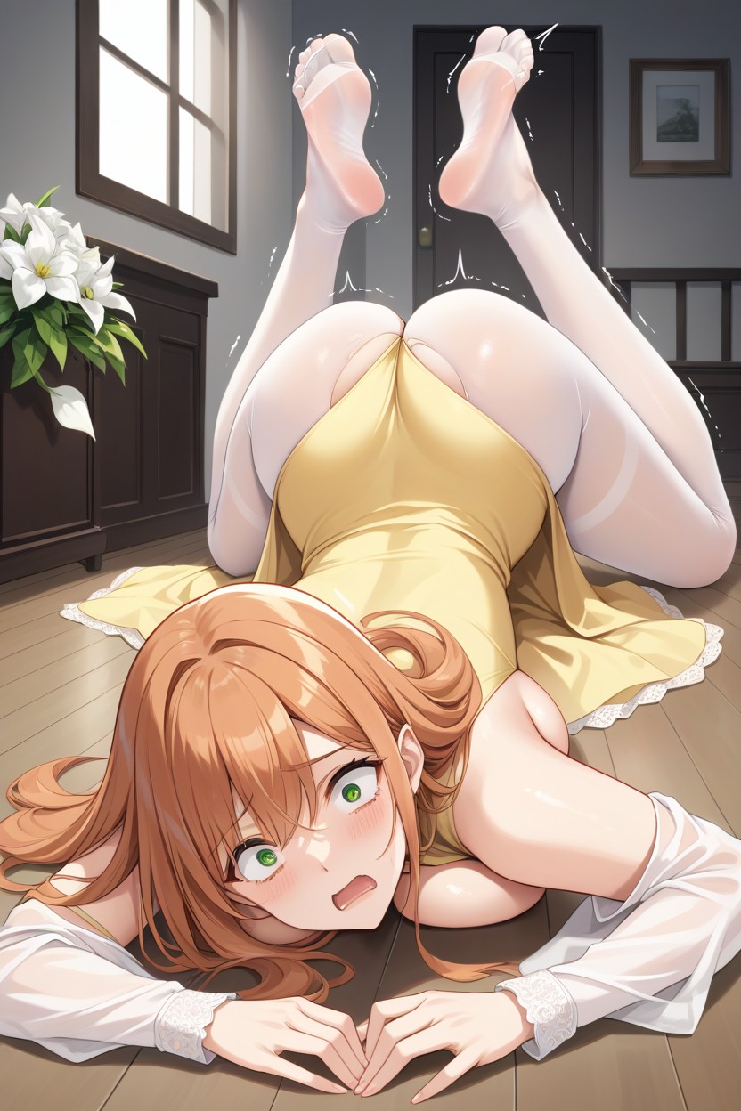 Transformation Starts, Mouth, Green Eyes Hentai AI Porn