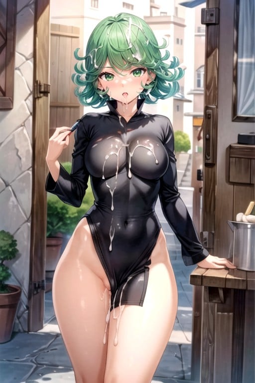 Culo Redondeado, Tatsumaki (one Punch Man), DesnudaPorno AI